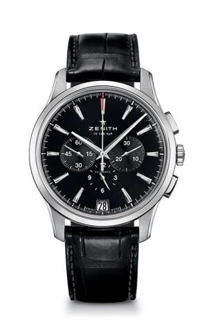 Replica Zenith Watch El Primero Chronograph Black 03.2110.400/22.C493